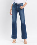 High Rise Trouser Hem Bootcut Jeans, view 2