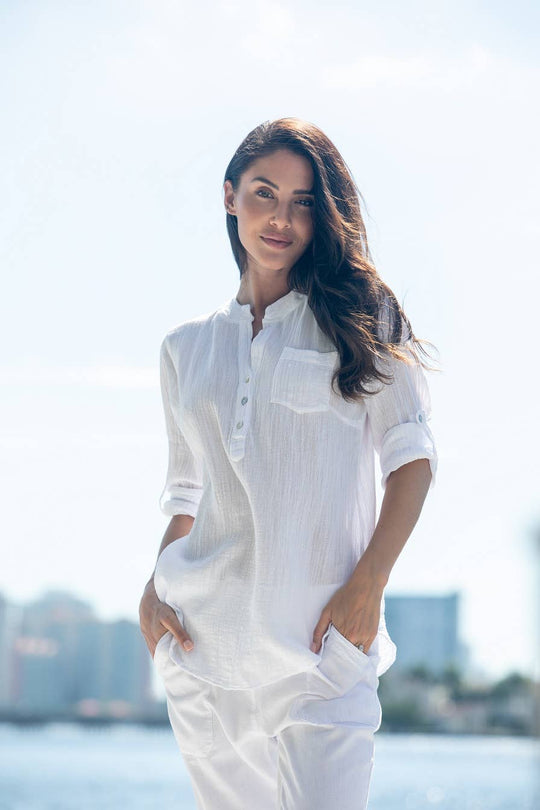 Linda Top - White