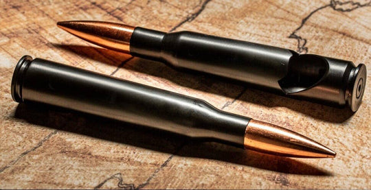 Old Southern Brass - Black 50 Caliber BMG Real Bullet Bottle Opener