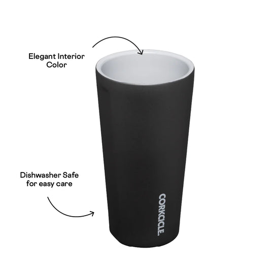 Corkcicle - Pure Taste Tumbler Insulated Coffee Mug - Slate/Grey 16oz