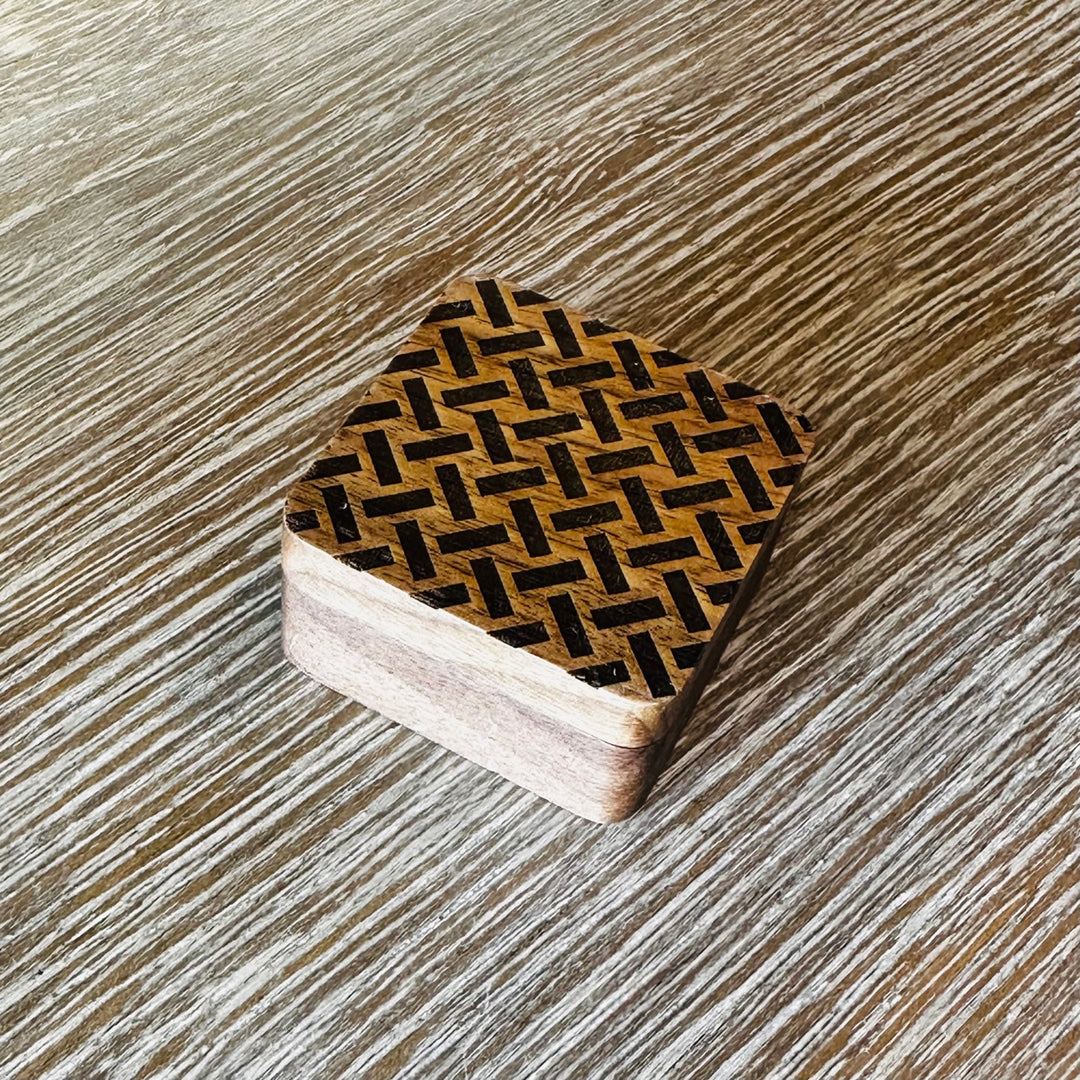 Walnut Cufflink Box
