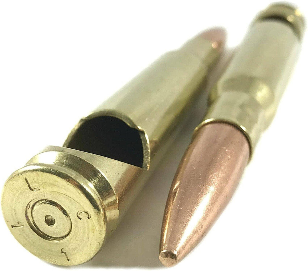 50 Caliber BMG Real Bullet Bottle Opener - Rust & Refined
