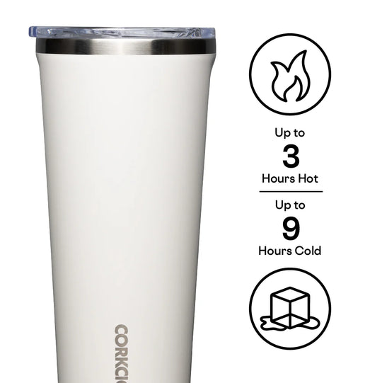 Corkcicle - Classic Stainless Steel Tumbler - Oat Milk 16oz