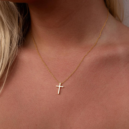 ALCO Cross Necklace - Gold