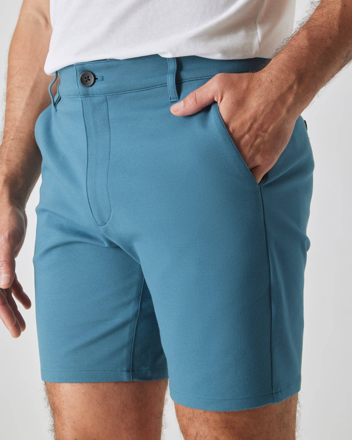 Chino Shorts | Comfort | 7" | Sapphire, view 6
