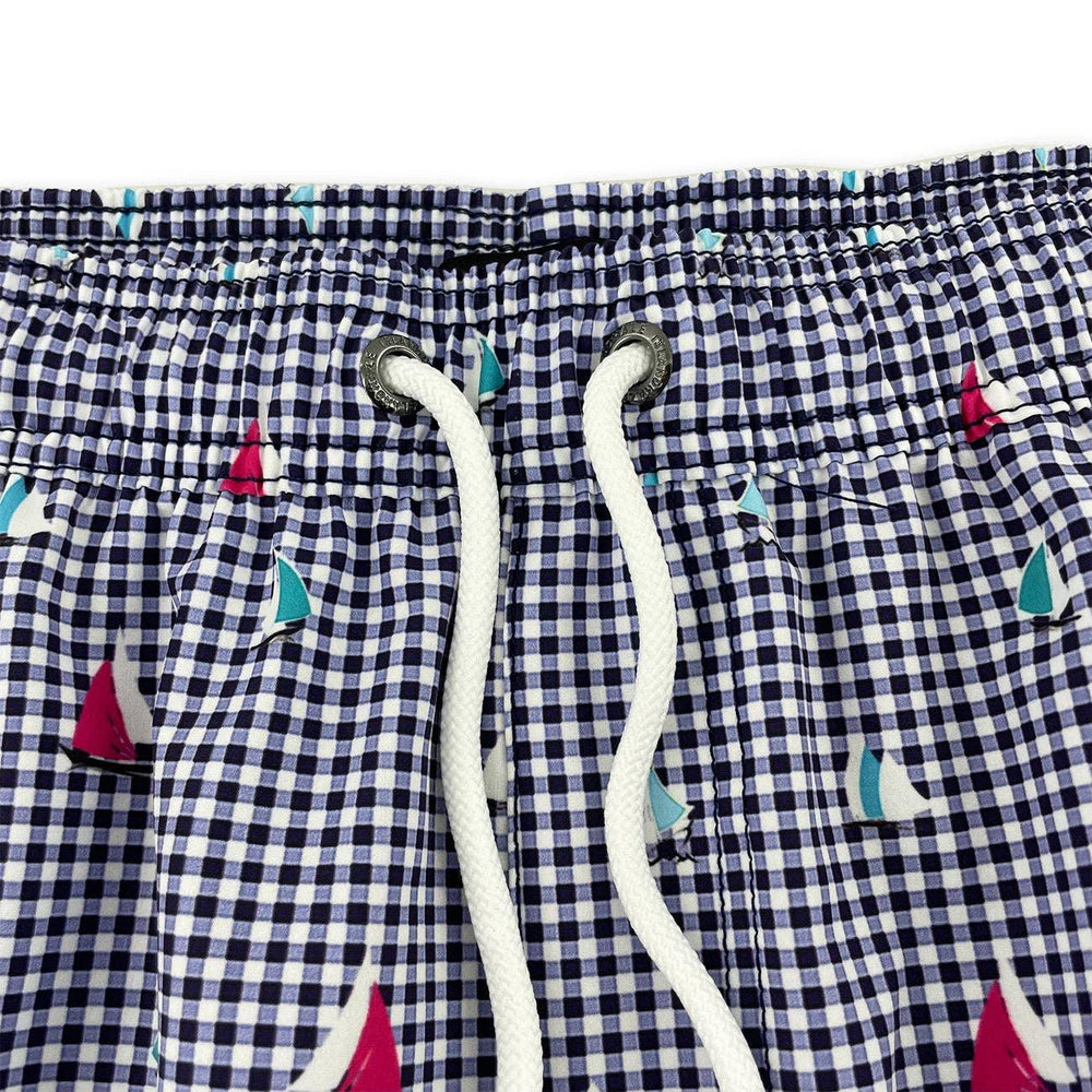 6'' Inch Men's Swim Trunks Volley Shorts Full Sail - Rust & Refined