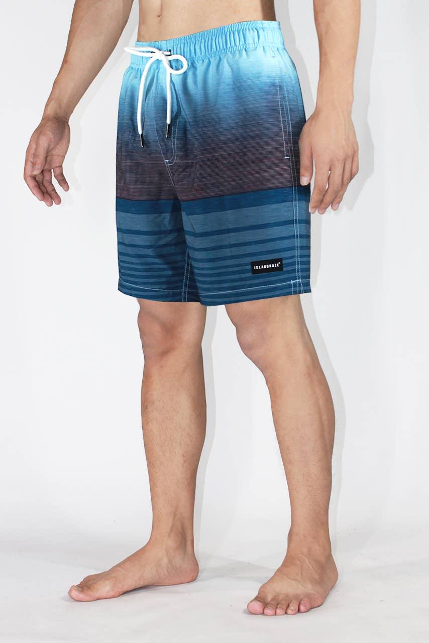 6'' Inch Men's Swim Trunks Volley Shorts Horizon - Rust & Refined
