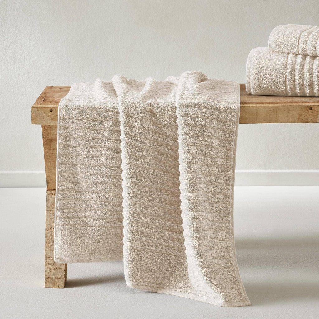 6 Piece Combed Cotton Bath Towels - Rust & Refined