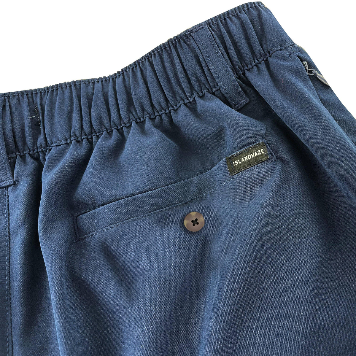 6" Swim Trunks Half Elastic Waistband Solid Shorts - Rust & Refined