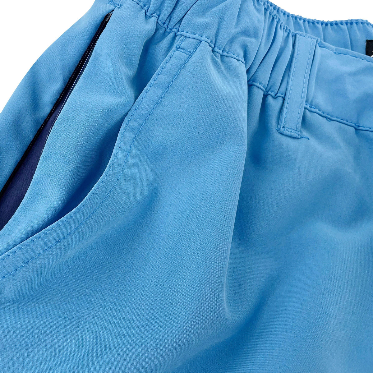 6" Swim Trunks Half Elastic Waistband Solid Shorts - Rust & Refined