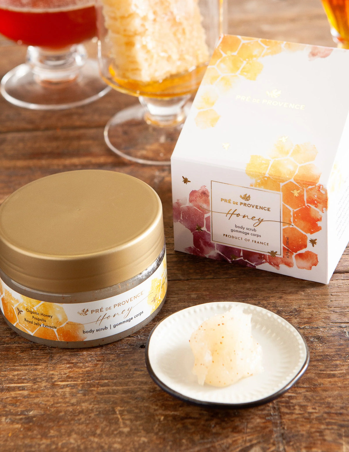 Pré de Provence - Honey Body Scrub, view 4