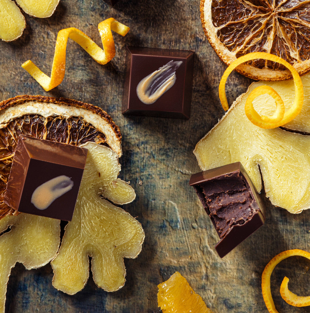 Whiskey Infused Chocolate Truffle Flight - 4pc Gift Box
