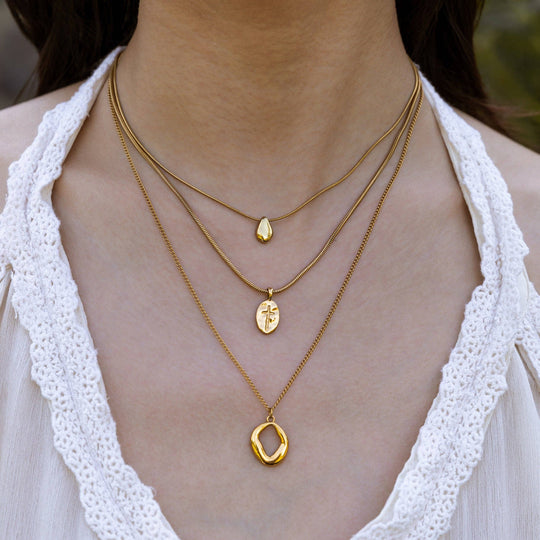 ALCO Faith Necklace - Gold, alternate view 8