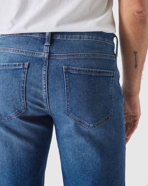 True Classic Comfort Straight Jeans - Rust & Refined