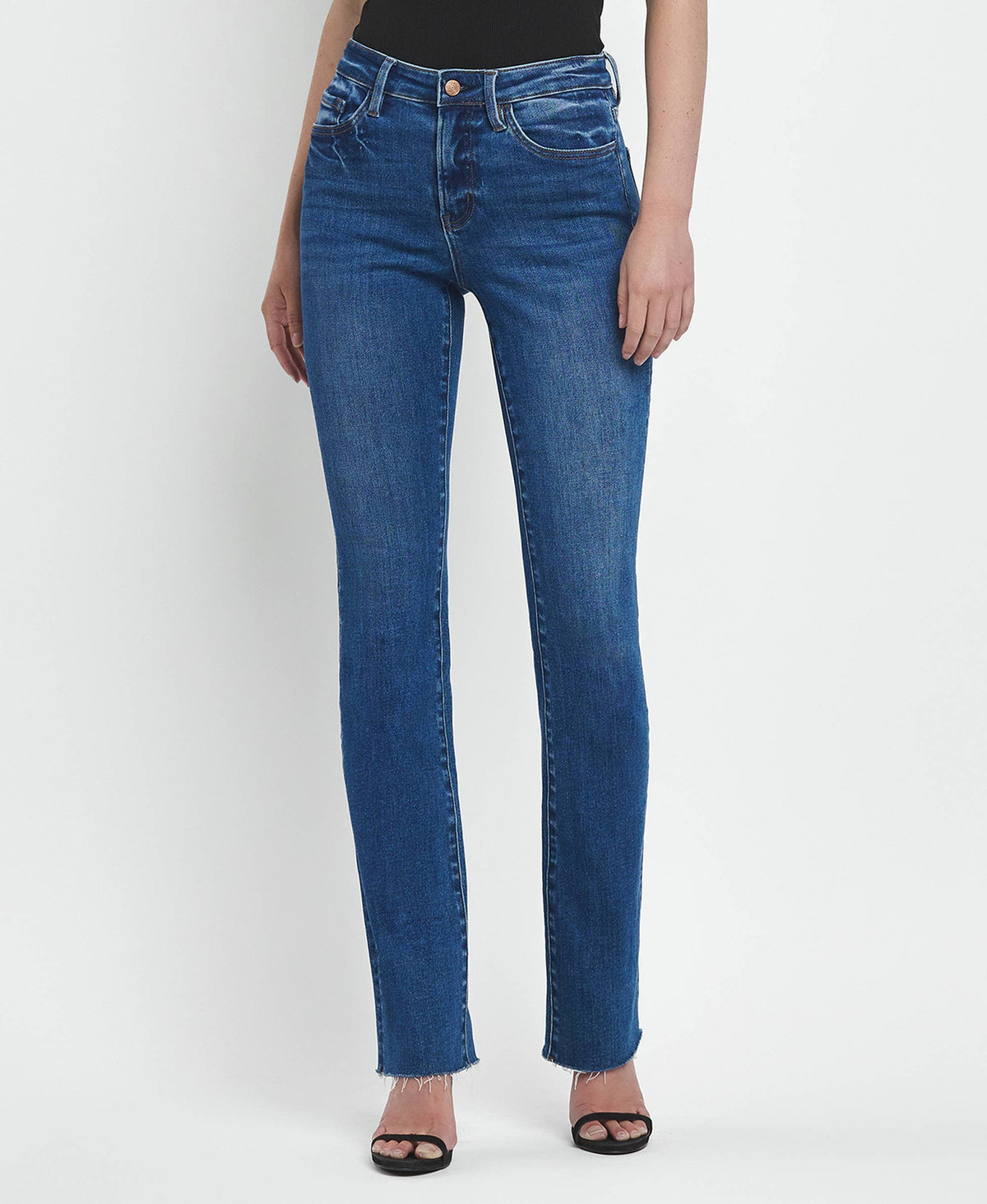 HIGH RISE SLIM BOOTCUT JEANS LV1480, view 13