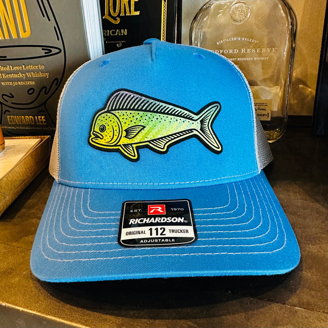 Mahi Trucker Hat - Columbia Blue