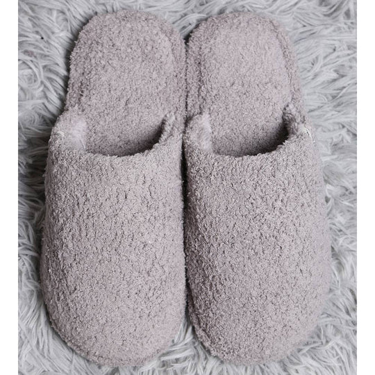 Solid Soft Home Indoor Floor Slippers