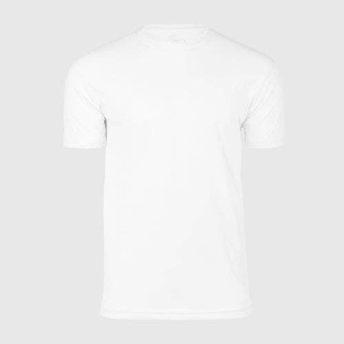 True Classic Premium Fitted Crew Neck T-Shirt - White, view 3