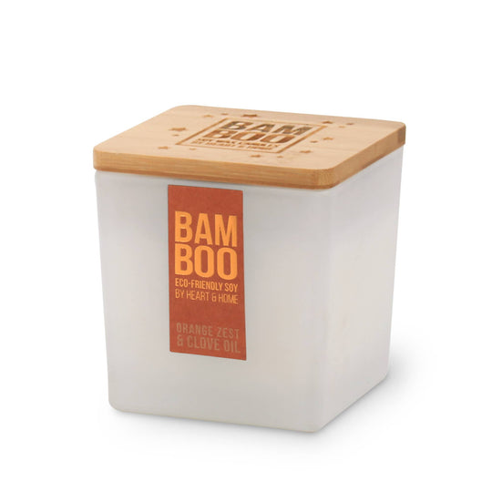 BAMBOO Eco-Friendly Soy Candle Fall / Winter Collection - Small and Large Options