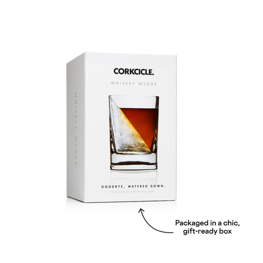 Corkcicle - Ice Wedge Whiskey Glass - 9oz