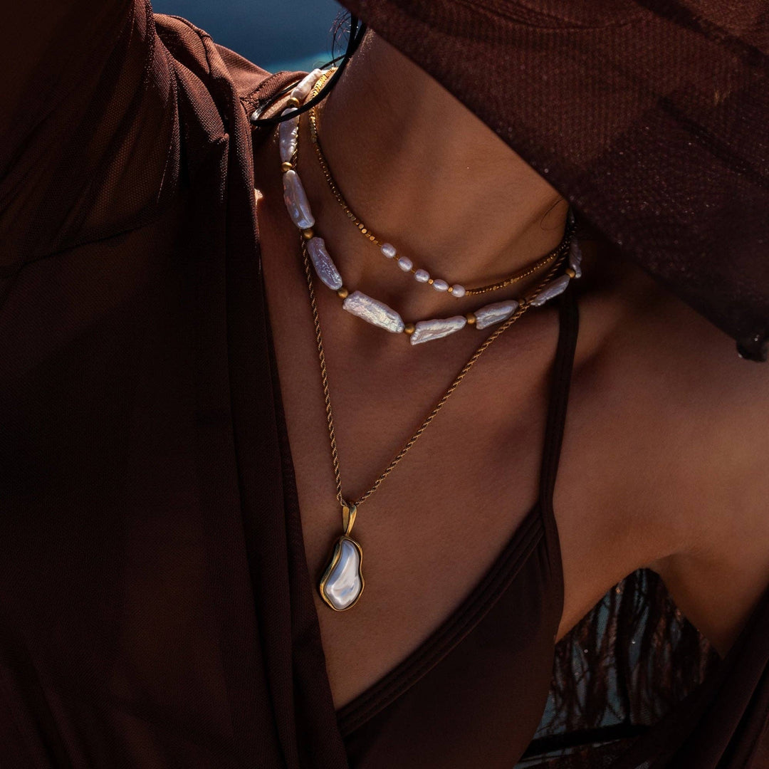 ALCO Oasis Necklace - Gold, alternate view 4