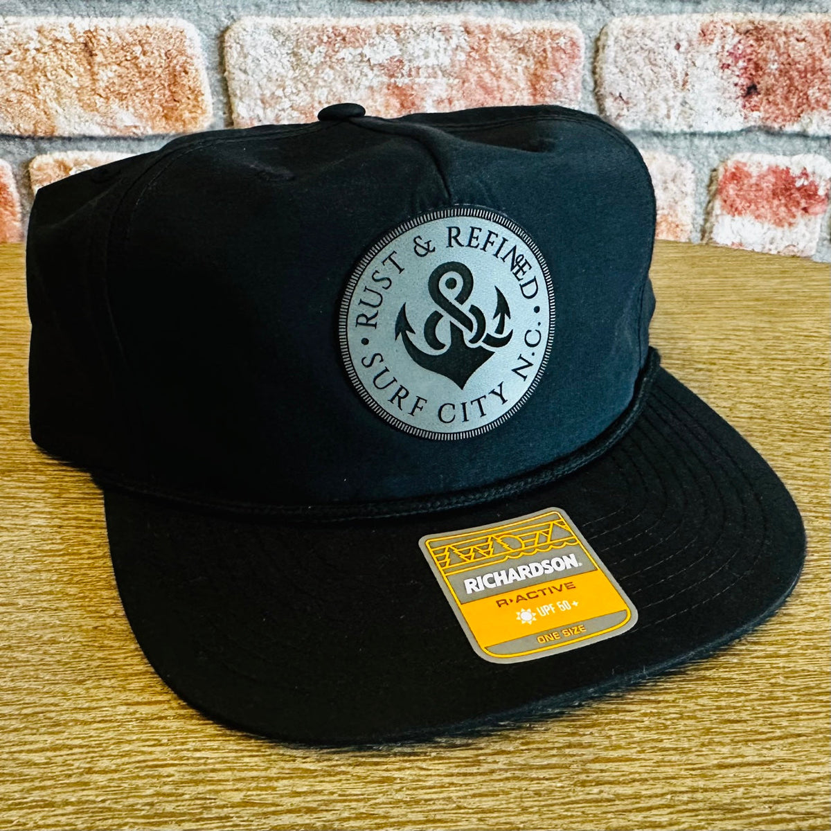 R&R Logo Rope Hat - Black