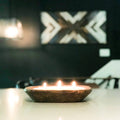 Dough Bowl Wood Wick Candle 16oz Home Decor Gift
