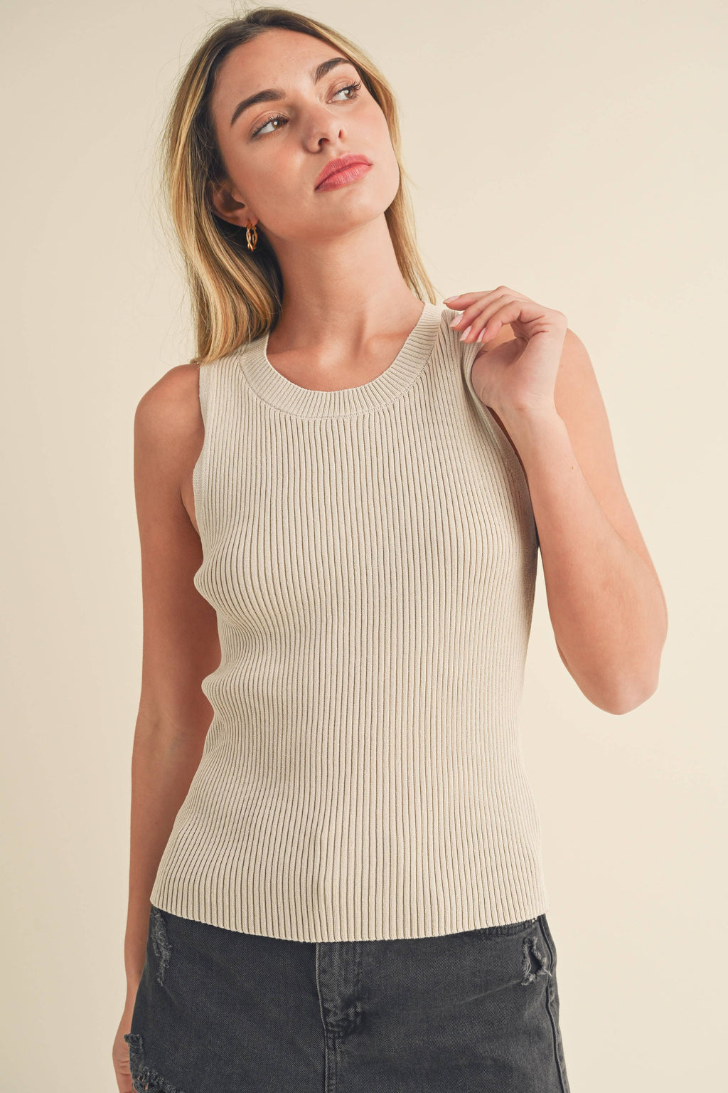 Jadine Knit Tank, view 8