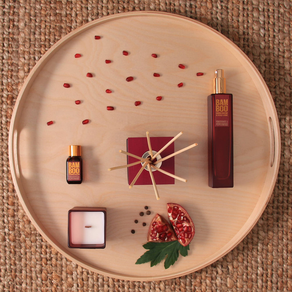 BAMBOO Pomegranate & Pepperwood - Reed Diffuser - 2.8 oz, view 3