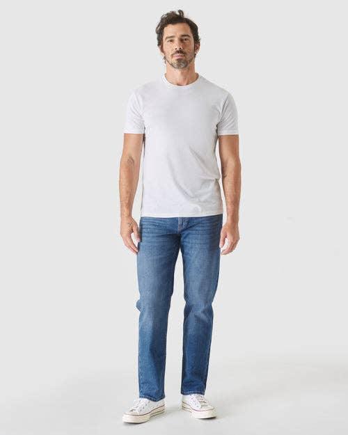 True Classic Comfort Straight Jeans - Rust & Refined