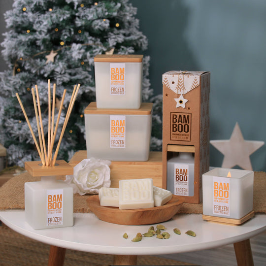 BAMBOO Eco-Friendly Soy Candle Fall / Winter Collection - Small and Large Options
