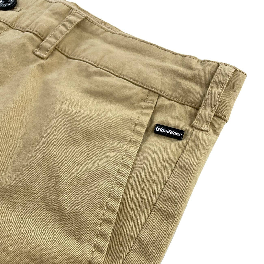 Islandhaze - 8.5"Inch Men's Cotton Spandex Stretch Chino Shorts