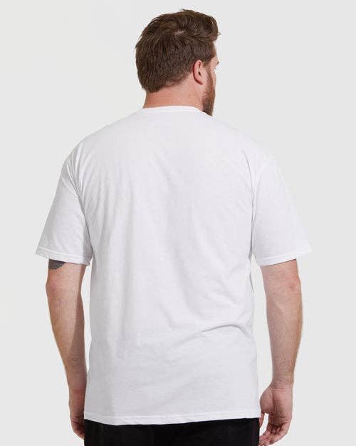 True Classic Premium Fitted Crew Neck T-Shirt - White
