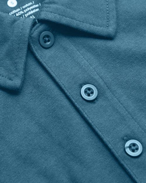 Short Sleeve Polo Shirt | Sapphire