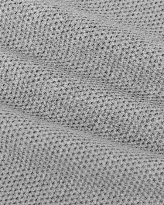 True Classic - Sweater | Crew Neck | Heather Gray Pique