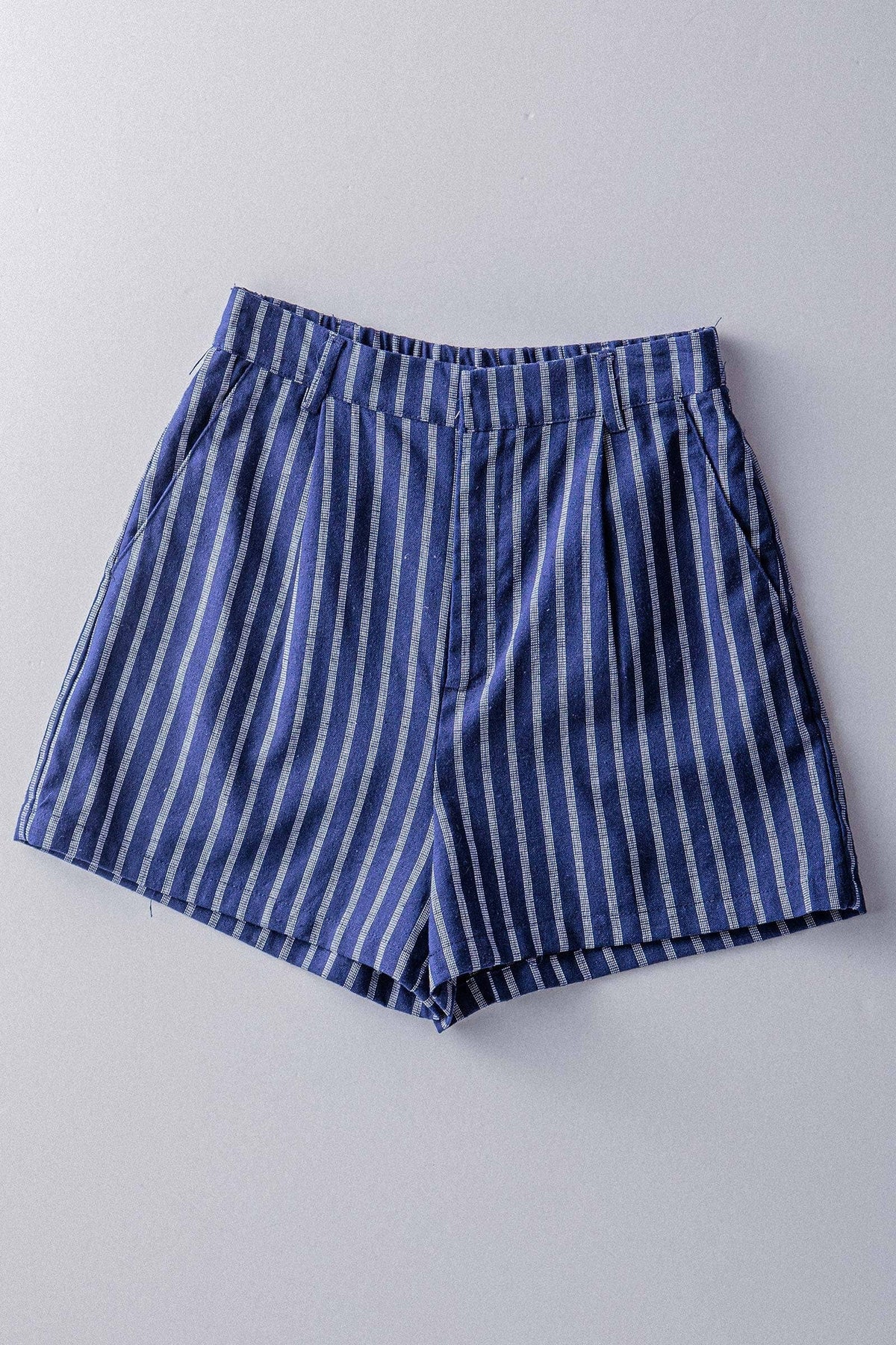 Coastal Linen Stripe Shorts, view 6