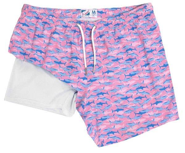 Pink Sharks - 4 Inch with Liner