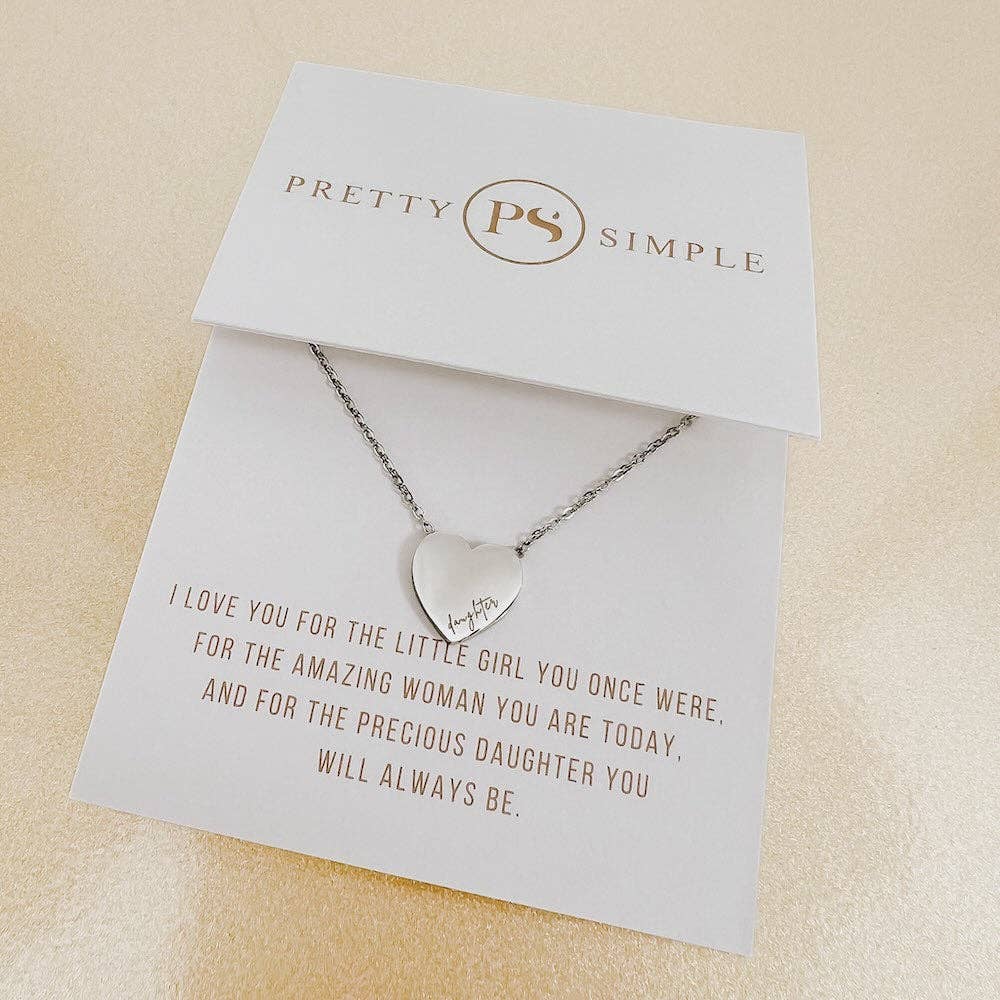 Pretty Simple - Sweet Heart Gift Necklace - WATERPROOF