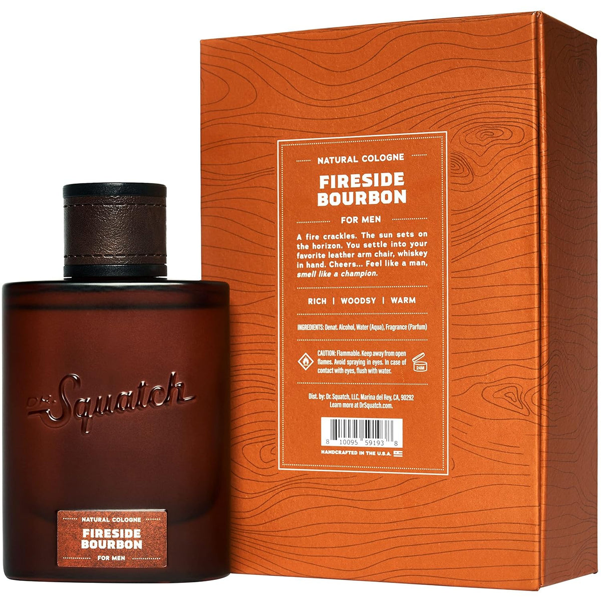 Dr. Squatch Cologne - Fireside Bourbon, view 4