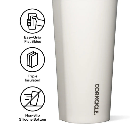 Corkcicle - Classic Stainless Steel Tumbler - Oat Milk 16oz