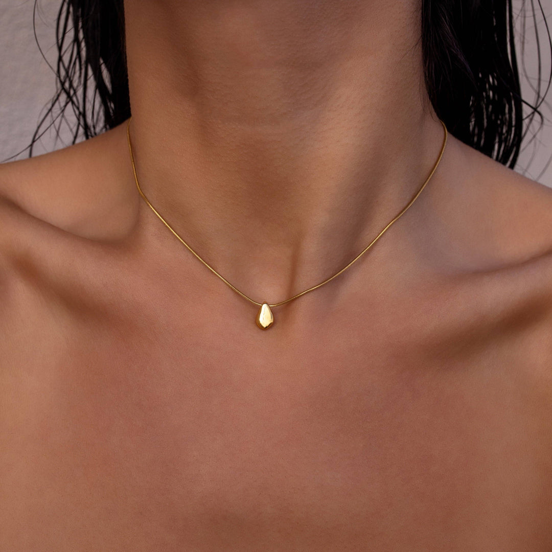 ALCO Form Necklace - Gold, alternate view 8