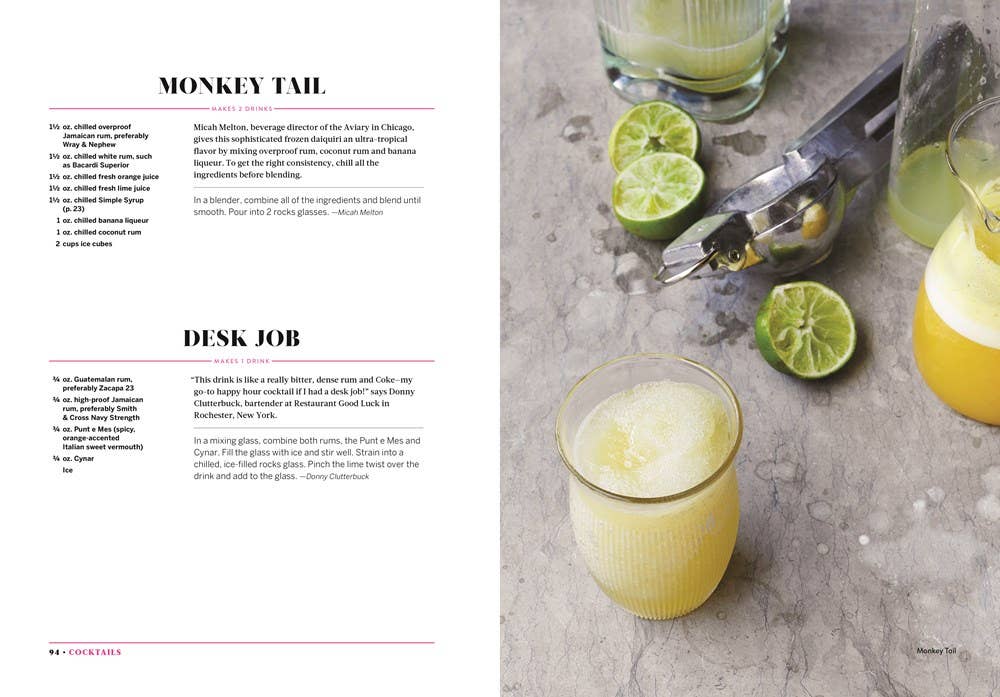 Cocktails:  Craft Cocktail Cookbook (hardcover)