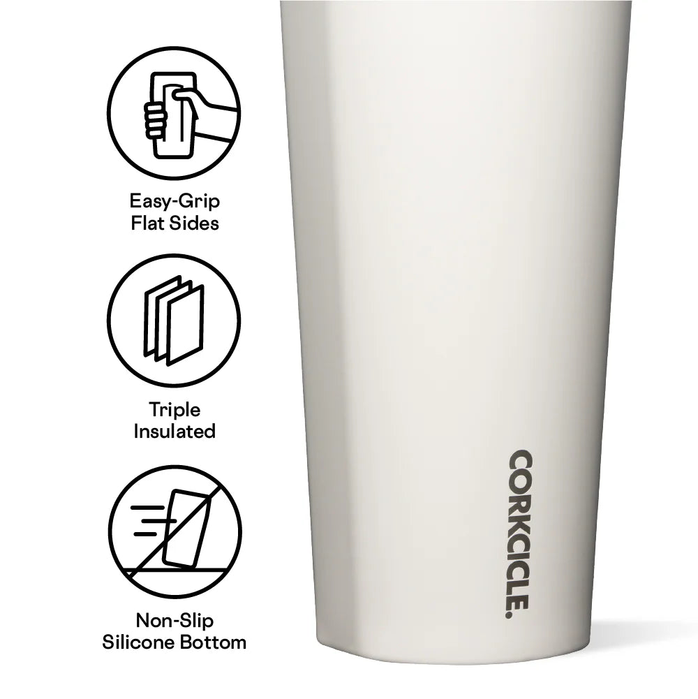 Corkcicle - Classic Stainless Steel Tumbler - Oat Milk 24oz, view 3