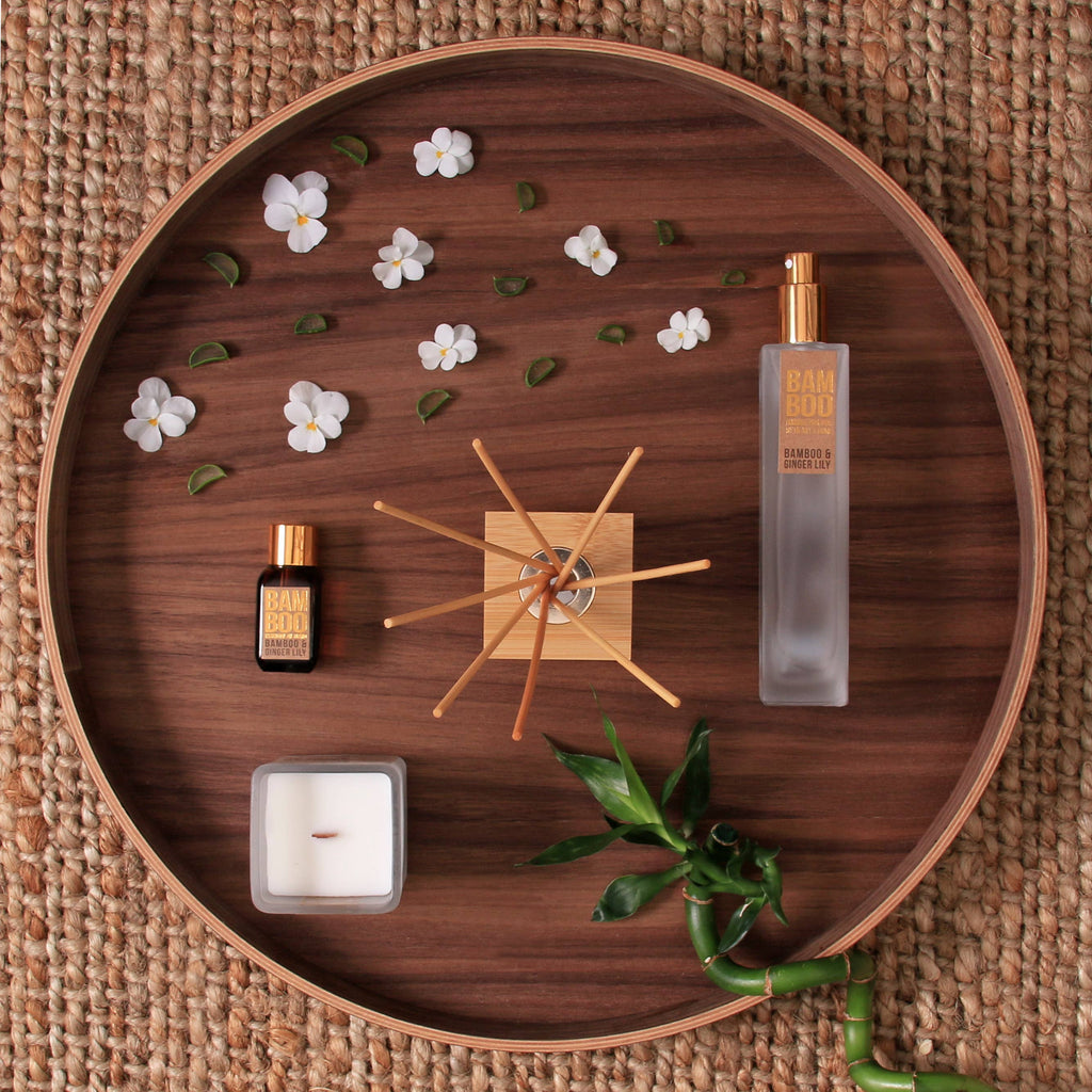 BAMBOO Bamboo & Ginger Lily - Reed Diffuser - 2.8 oz, view 3