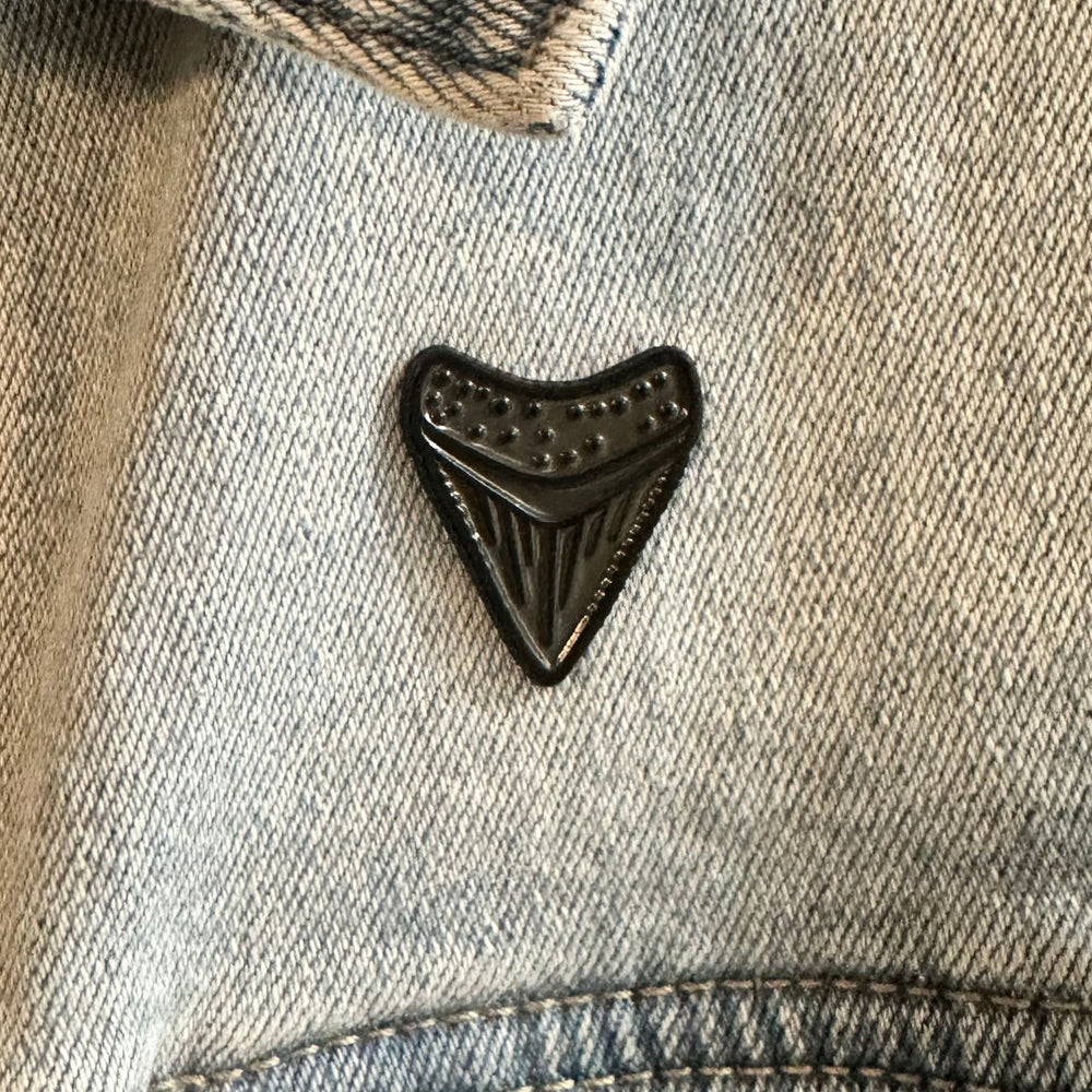 Meg Tooth Enamel Pin