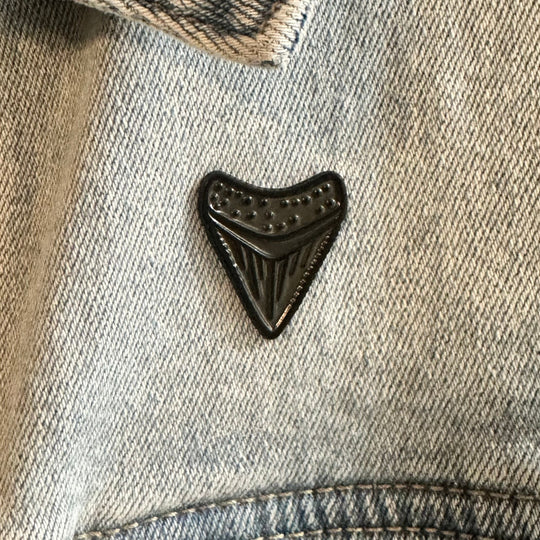 Shark Tooth Enamel Pin