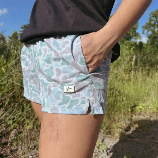 2.5" Womens Short | Babylon Camo