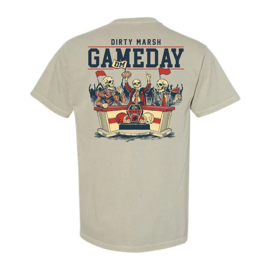Dirty Marsh - GameDay Tee | Sandstone