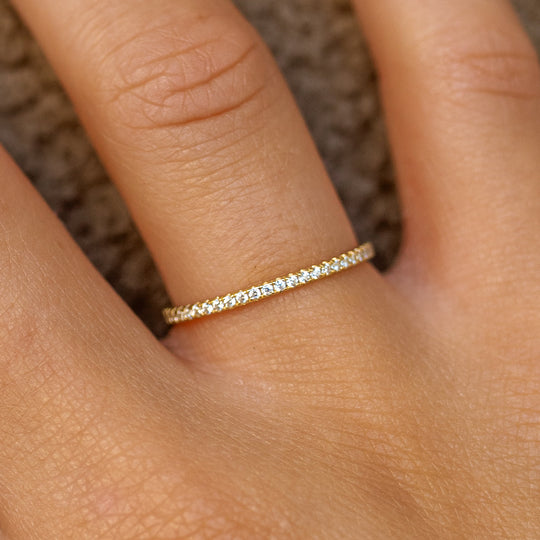 Gold Boca Ring