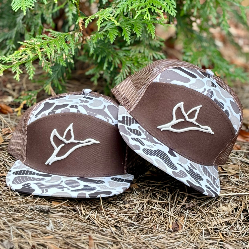 Combat Waterfowl Helmand Camo 7-Panel Icon Hat - Stylish Comfort